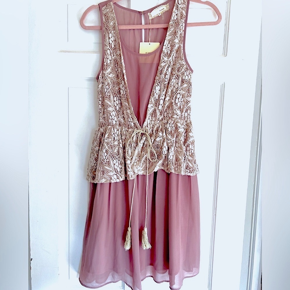 NWT A’reve Delicate Lace Dress
